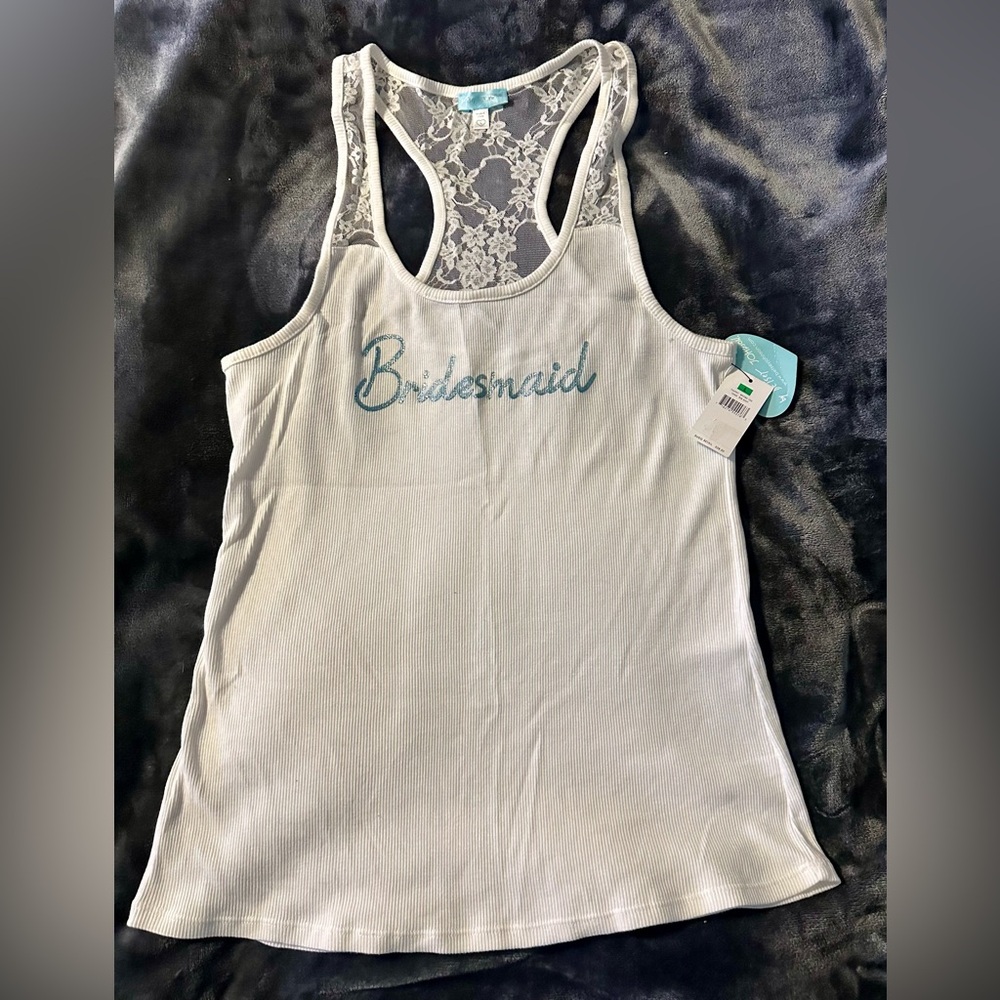 NWT BRIDESMAID Tank Top by Betsey Johnson